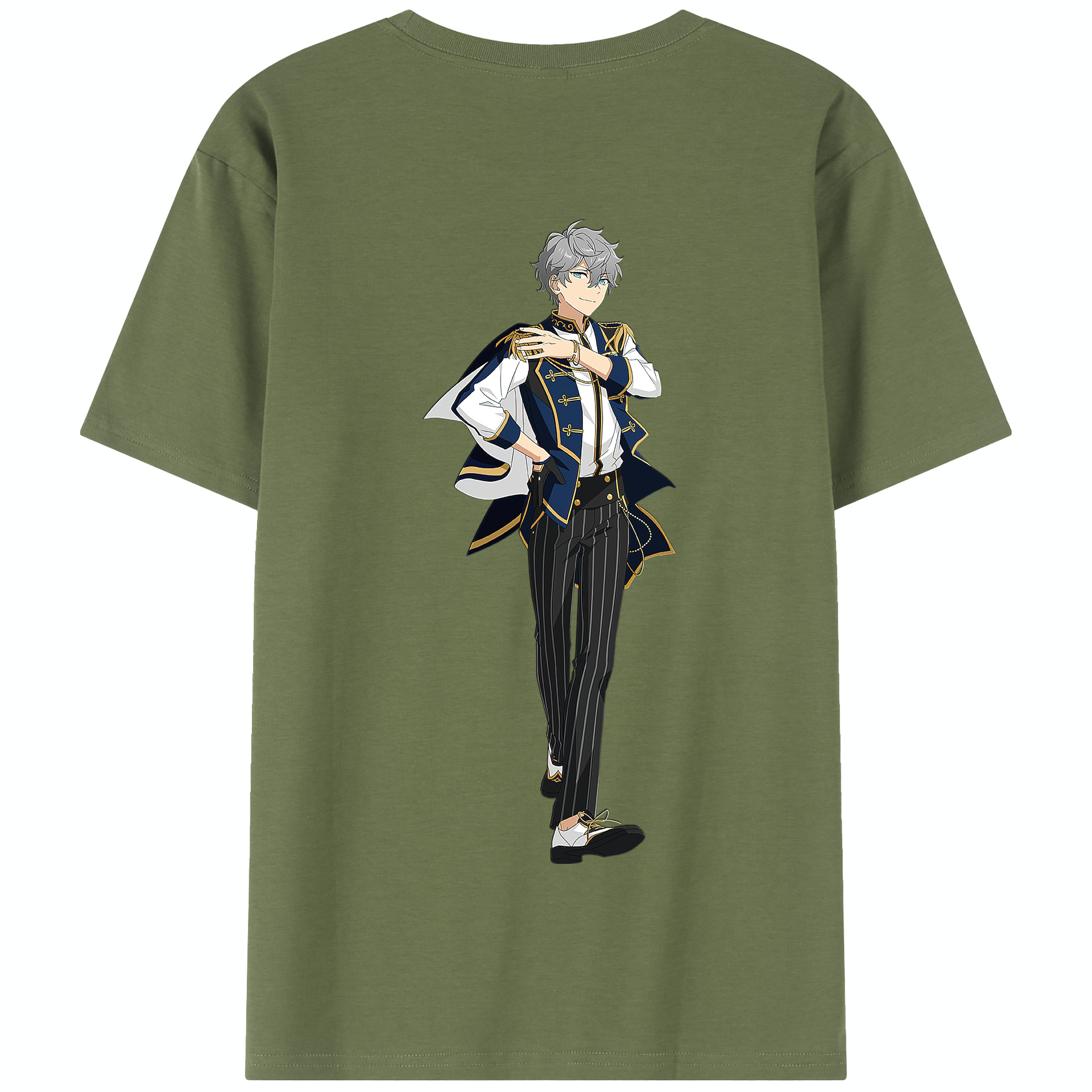 （画像用） あんさんぶるスターズ! Ensemble Stars 綿100％半袖Tシャツ（背面プリント）